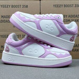 ALO Yoga x Labubu Recovery Mode Sneaker in Pink and White